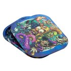 kreatives Rolling Tray Cover Stoned magnetisch 18x14cm