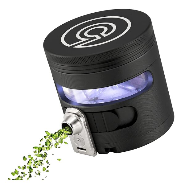 Tectonic9 Grinder elektrisch Schwarz & Dosierer