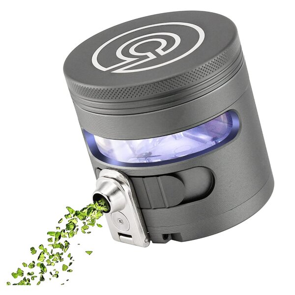 Tectonic9 Grinder grau – elektrischer Kräutermühle
