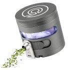 Tectonic9 Grinder grau – elektrischer Kräutermühle