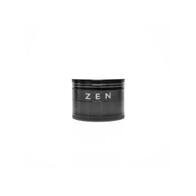 HIZEN Grinder Gun Metal 49mm Basic Kräuter Zerkleinerer, stylisch