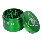 HIZEN Alu Grinder Kräutermühle 63mm Grün Alu Premium