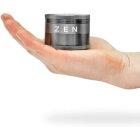 HIZEN Alu Grinder Gun Metal 63mm Premium Kräuter Mühle robust