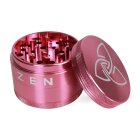 HIZEN Alu Grinder Kräutermühle 63mm Pink Alu Premium