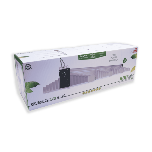 EVO Grow Set 120x120cm 500W LED Vollspektrum Indoor Komplett
