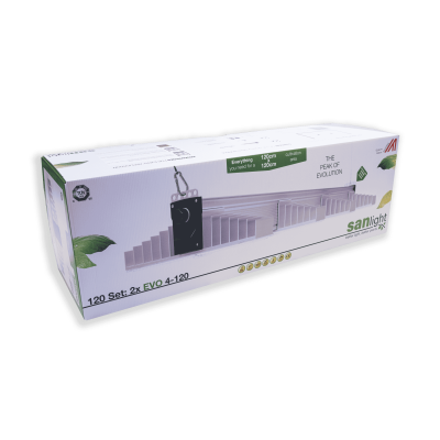 EVO Grow Set 120x120cm 500W LED Vollspektrum Indoor Komplett