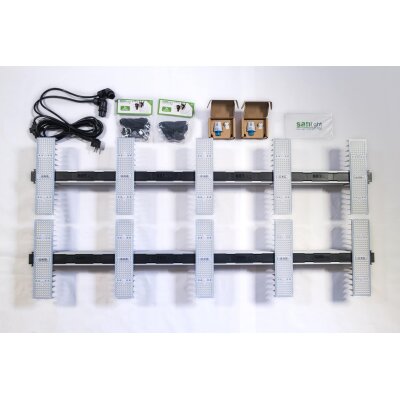 EVO Grow Set 150x150cm 640W LED Growbox Pflanzen Indoor Komplettset