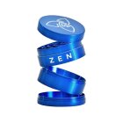 HIZEN Basic Kräuter Grinder 49mm Blau – Für intensive Aromen