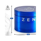 HIZEN Basic Kräuter Grinder 49mm Blau – Für intensive Aromen