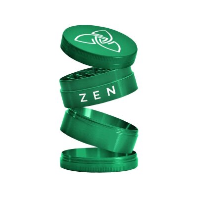 HIZEN Basic Grinder 49mm Grün – Kräutermühle für trockene Kräuter