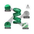 HIZEN Basic Grinder 49mm Grün – Kräutermühle für trockene Kräuter