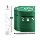 HIZEN Basic Grinder 49mm Grün – Kräutermühle für trockene Kräuter