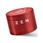 HIZEN Basic Kräuter Grinder 49mm Rot – Zerkleinerer für Kräuterduft
