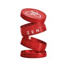 HIZEN Basic Kräuter Grinder 49mm Rot – Zerkleinerer für Kräuterduft