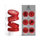 HIZEN Basic Kräuter Grinder 49mm Rot – Zerkleinerer für Kräuterduft