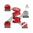HIZEN Basic Kräuter Grinder 49mm Rot – Zerkleinerer für Kräuterduft