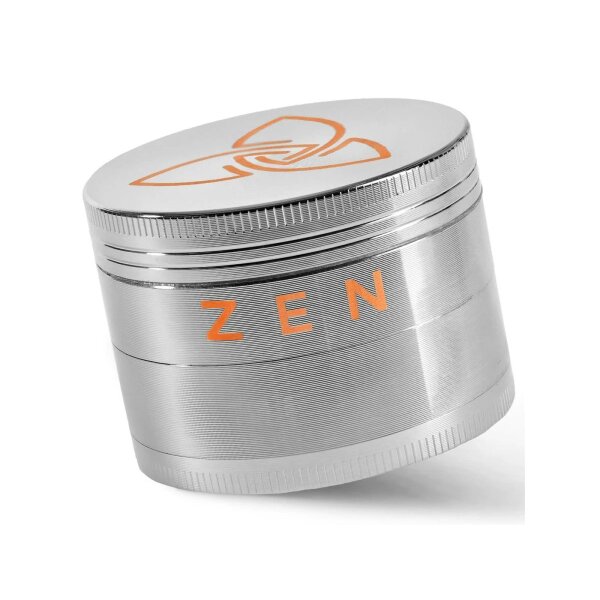 HIZEN Basic Kräuter Grinder 49mm Silber – Kompakt und effizient