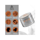 HIZEN Basic Kräuter Grinder 49mm Silber – Kompakt und effizient