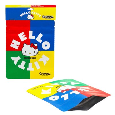 Hello Kitty Retro Classic 100x125mm Foodsafe Smellproof Pouch