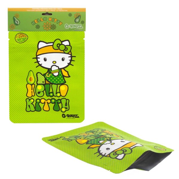 Hello Kitty Avocado Aufbewahrungstasche 100x125mm Foodsafe