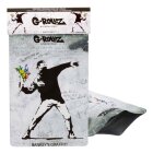 Banksy Flower Thrower Smellproof 100x150mm & Beutel