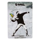 Banksy Flower Thrower Smellproof 100x150mm & Beutel