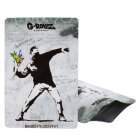 Banksy Flower Thrower Smellproof 100x150mm & Beutel