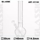 Glassic Bouncer Glas Bong-H:30cm-Ø:40mm-Sockel:14.5mm