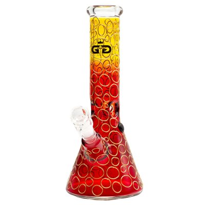 Grace Glass Rainforest Beaker Series H:32cm and the Ø:50mm - SG:18.8mm - 7mm thickness