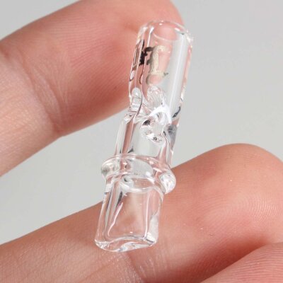 Black Leaf 3 Glas Tips 7mm Rund, 29mm, Eindrehen