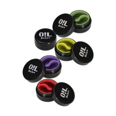 Oil Black Leaf Dose 2x5ml Silikon bunt Ø38mm