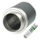 Rhino Hobby Aktivkohlefilter 150mm 500m³/h – Geruchsfilter Growraum & Zelt