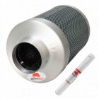 Rhino Pro Aktivkohlefilter 100mm 255m³/h – Premiumfilter für Growräume & Zelte